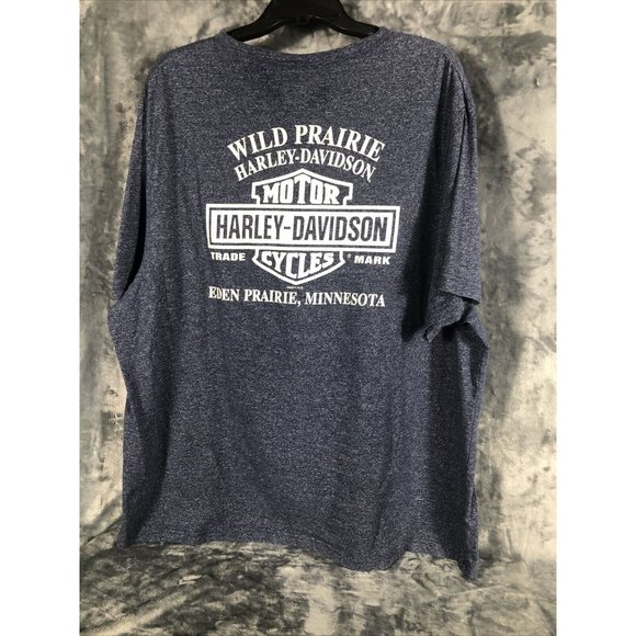 Harley Davidson Shirt Men's Motorcycle  T-Shirt Size Men's 3X Large - Picture 12 of 13